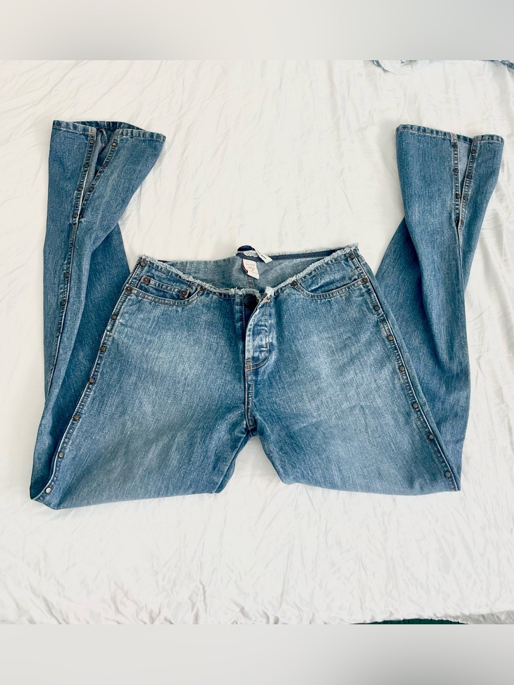 Vintage Abercrombie & Fitch Light Blue Women’s Jeans